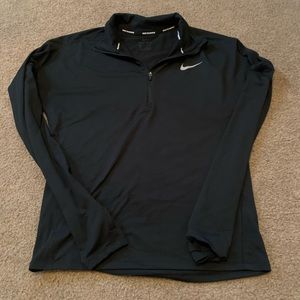 Nike black quarter zip